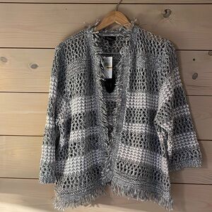 NWT Cupio woman cardigan sweater 3X